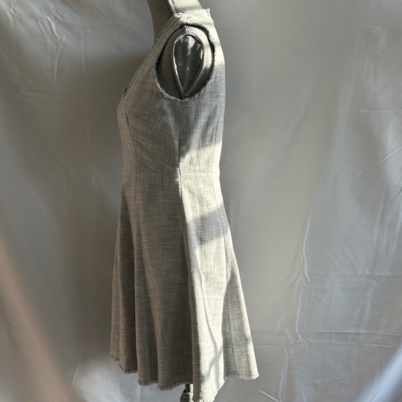 Rebecca Taylor Slub Suiting Dress Size 4 - Picture 7 of 14